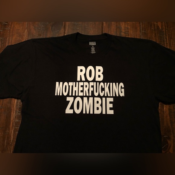 Custom Rob MF Zombie T-shirt - Picture 1 of 2